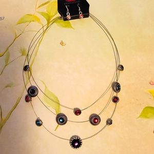 Paparazzi multi stone necklace